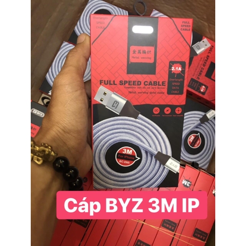 Cáp BYZ 3M đầu IPhone
