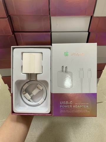 BỘ SẠC IPHONE 12 PROMAX ZIN
