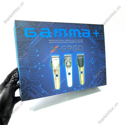 Tông Đơ Pin Gamma+ X-Ergo Magnetic Chính Hãng Italia