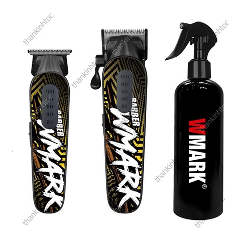 Combo WMARK NG-8631KIT Chính Hãng | Tông đơ cắt + Tông viền