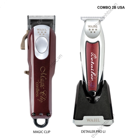 COMBO 2B USA l Magic clip Red + Detailer Pro Li