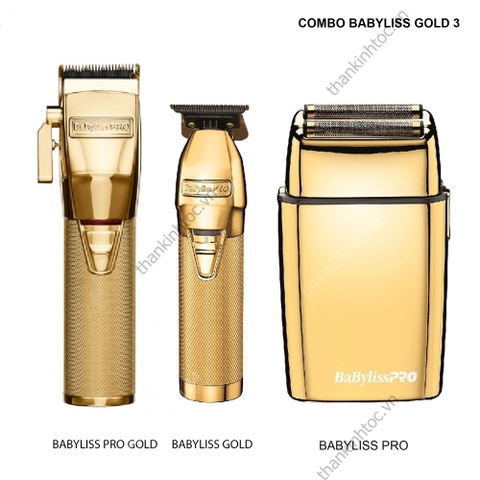 COMBO BABYLISS GOLD 3