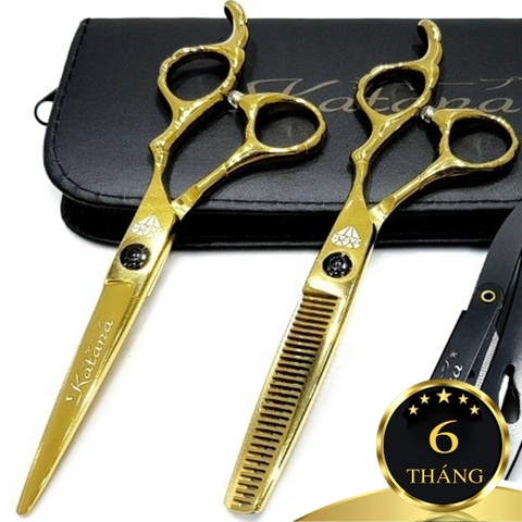 Bộ kéo cắt tỉa tóc nam nữ chuyên nghiệp 6.0 tốt nhất KataPro M16