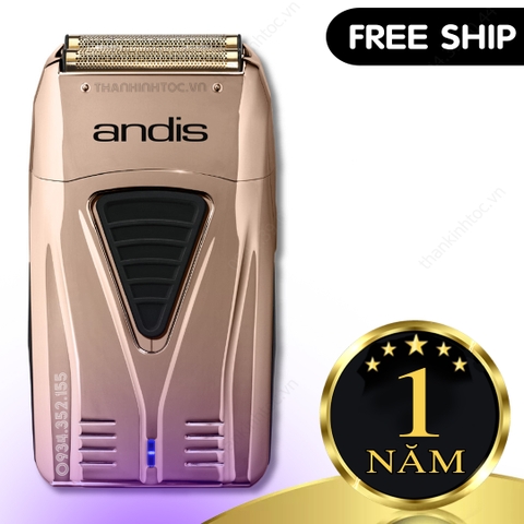 Cạo khô andis ROSE GOLD chính hãng USA
