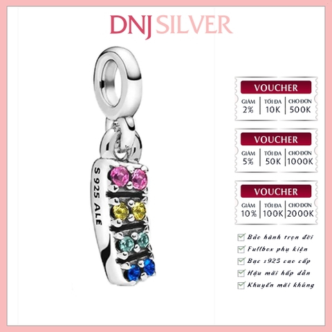 [Chính hãng] Charm bạc 925 cao cấp - Charm ME Colours of Pride Mini Dangle thích hợp để mix vòng tay charm bạc cao cấp - DN674