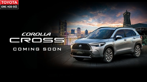 COROLLA CROSS HOÀN TOÀN MỚI SỚM RA MẮT TẠI VIỆT NAM