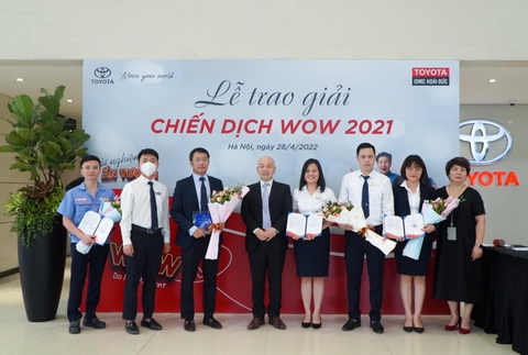 TOYOTA HOÀI ĐỨC - TOYOTA VIỆT NAM: Hành trình đem lại ấn tượng " WOW" cho KH