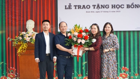 LỄ TRAO HỌC BỔNG KHUYẾN HỌC 2023