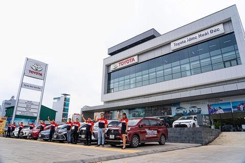 SỰ KIỆN KÍCH HOẠT HÀNH TRÌNH MỚI VỚI DÀN XE TOYOTA KHỦNG