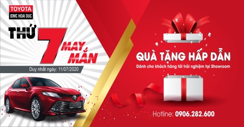 THỨ 7 MAY MẮN