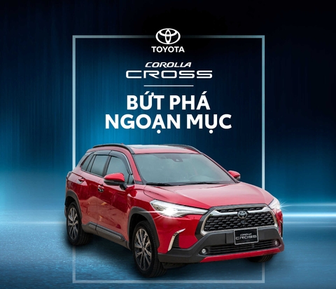 Toyota Corolla Cross 2022 là dòng xe sở hữu công nghệ hàng đầu