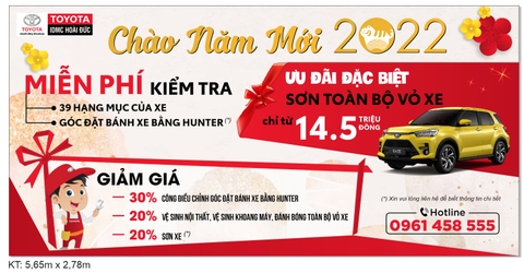 ƯU ĐÃI CHO KH SỬA CHỮA/BẢO DƯỠNG THÁNG 12/2021