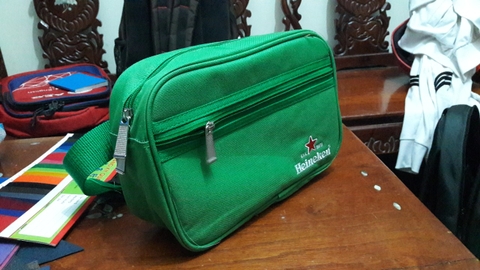 Sản xuất túi đeo bụng quà tặng Heineken