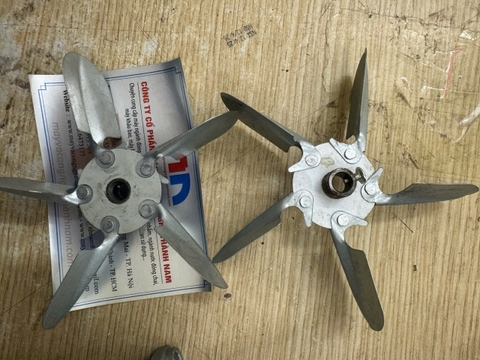 Cánh quạt quạt gió máy co màng