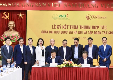 T&T GROUP HỢP TÁC CHIẾN LƯỢC VỚI ĐẠI HỌC QUỐC GIA HÀ NỘI