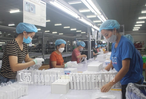 Quý I/2022, giá trị sản xuất công nghiệp Thái Nguyên tăng 6%