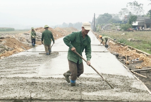 NỖ LỰC XÂY DỰNG HUYỆN NÔNG THÔN MỚI