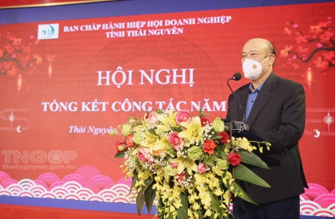 HIỆP HỘI DOANH NGHIỆP TỈNH TỔ CHỨC HỘI NGHỊ BAN CHẤP HÀNH MỞ RỘNG, TỔNG KẾT NHIỆM VỤ NĂM 2021