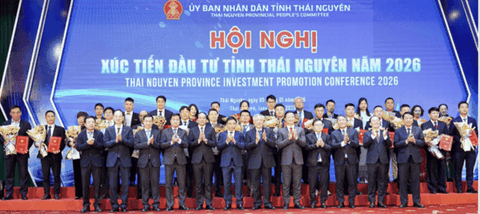 THÁI NGUYÊN THU HÚT GẦN 4,4 TỶ USD ĐẦU TƯ ĐẦU NĂM 2026: DẤU ẤN TỪ CẢI THIỆN MÔI TRƯỜNG KINH DOANH
