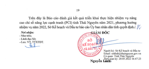 BÁO CÁO ĐÁNH GIÁ CHỈ SỐ PCI NĂM 2021, PHƯƠNG HƯỚNG NHIỆM VỤ NÂNG CAO CHỈ SỐ PCI NĂM 2022