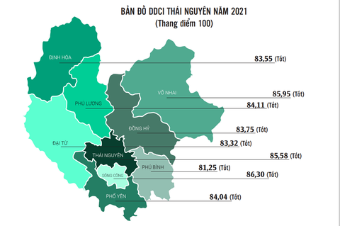 BÁO CÁO CHỈ SỐ DDCI THÁI NGUYÊN 2021