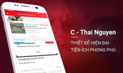 HƯỚNG DẪN CÀI ĐẶT ỨNG DỤNG C-THAINGUYEN