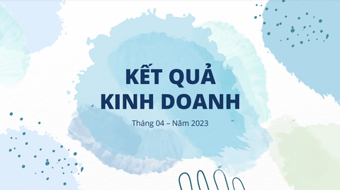 TNG: DOANH THU TIÊU THỤ THÁNG 04/2023 ĐẠT 627 TỶ ĐỒNG