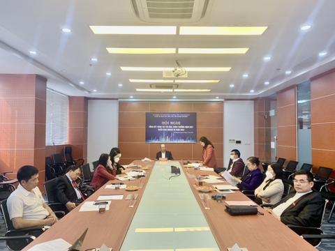 KHỐI THI ĐUA CÁC HỘI - HIỆP HỘI DOANH NGHIỆP TỈNH TỔ CHỨC HỘI NGHỊ TỔNG KẾT CÔNG TÁC THI ĐUA, KHEN THƯỞNG NĂM 2021, TRIỂN KHAI NHIỆM VỤ NĂM 2022