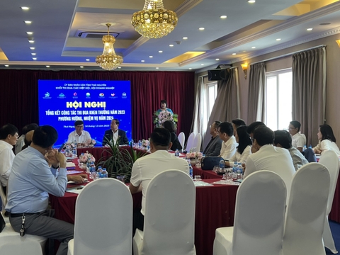 TỔNG KẾT THI ĐUA CÁC HIỆP HỘI, HỘI DOANH NGHIỆP TỈNH THÁI NGUYÊN NĂM 2023