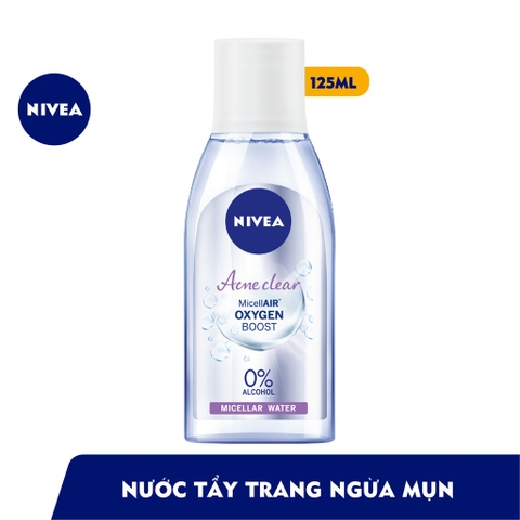 Nước tẩy trang NIVEA ngừa mụn Acne Care Micellar Water (125ml)