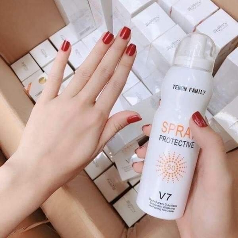 Xịt chống nắng v7 sun screen