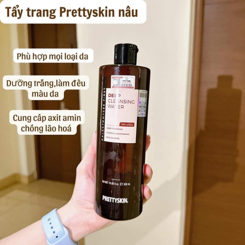 Nước tẩy trang Pretty Skin Cleansing Water 500ml