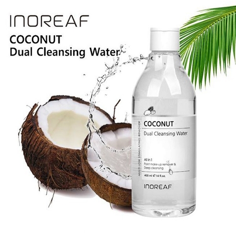 Nước tẩy trang đa năng chiết xuất dầu dừa BEBECO Inoreaf Coconut Dual Clansing Water