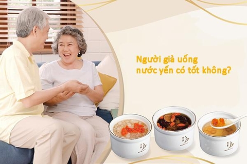 Cha mẹ U60 – sử dụng yến chưng sẵn như nào để tăng sức đề kháng, tốt cho hệ miễn dịch