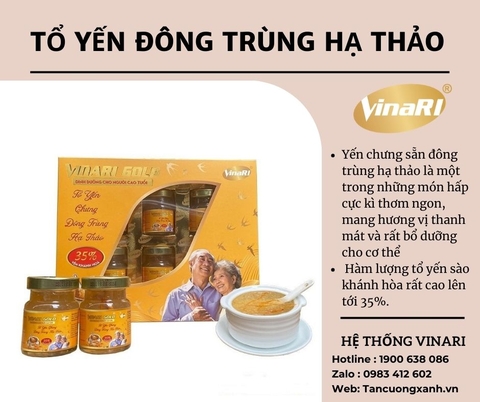 Tổ Yến chưng Đông Trùng Hạ Thảo, Sự Kết Hợp Tuyệt Vời