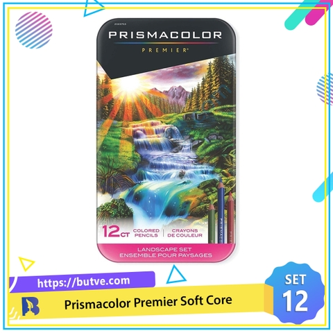 Bộ 12 bút chì màu vẽ phong cảnh Prismacolor Premier Landscape Colored Pencil