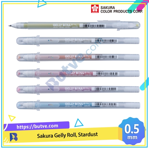 Bút bi Gel mực kim tuyến Sakura Gelly Roll Stardust – Ngòi 0.5mm