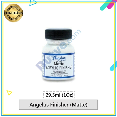 Dung dịch tạo lớp phủ bảo vệ màu Angelus Finisher Matte (Mờ) – 29.5ml (4Oz)