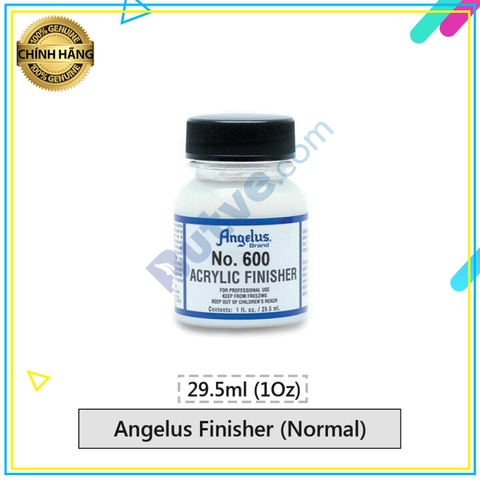 Dung dịch phủ bảo vệ màu Angelus Finisher Normal (Bóng nhẹ) – 29.5ml (1Oz)