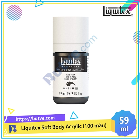 Màu acrylic vẽ vải cao cấp Liquitex Professional Soft Body Acrylic - 59ml (2Oz)