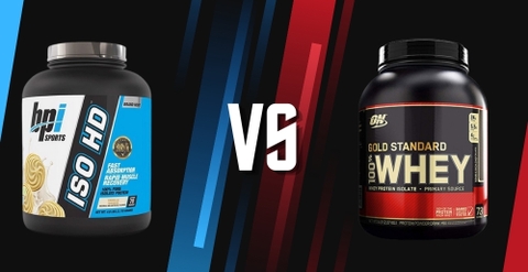 So sánh Whey Gold và ISO HD: Whey nào rẻ và tốt hơn?