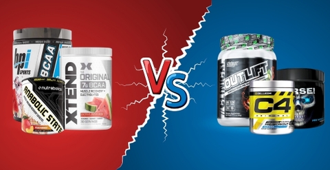 So sánh BCAA và Pre Workout: Tập gym dùng loại nào cần thiết hơn?