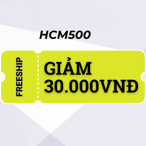 All - FreeShip 30k đơn hàng từ 500k khu vực HCM