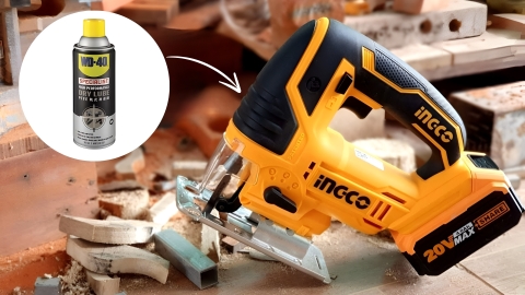 Cách Bảo Dưỡng Công Cụ: Máy Cưa Lọng Không Dây