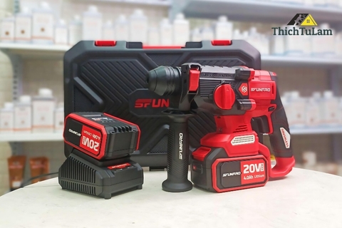Đánh Giá Máy Khoan Bê Tông Pin 3 Chức Năng SFUNPRO S20DCD26A