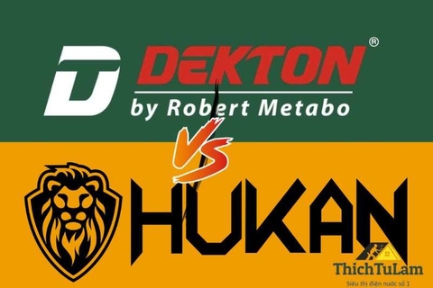 Lý do Dekton và Hukan đã có chỗ đứng trên thị trường máy pin VN