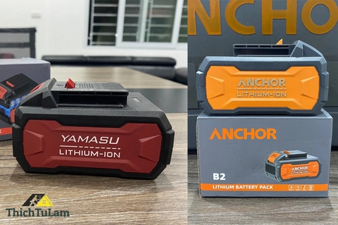 Hệ sinh thái pin 20V Yamasu và Anchor chân pin phổ thông M21