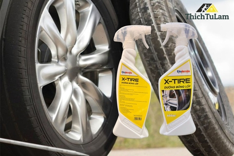 Hướng dẫn sử dụng dung dịch X-Tire để bảo vệ lốp xe