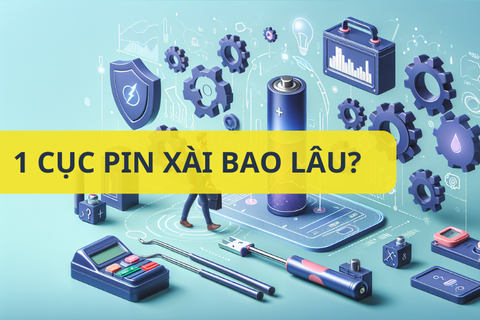 Một Cục Pin Sài Được Bao Lâu Thì Hết?