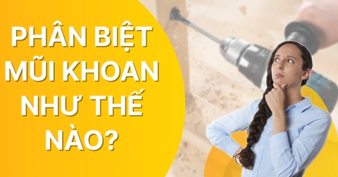 Phân biệt Mũi khoan sắt khác mũi khoan gỗ và khoan bê tông như thế nào?